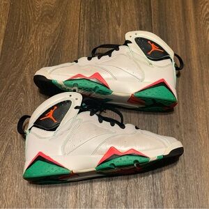 Nike Air Jordan 7 Retro Verde 705417-138 Size 7.5Y